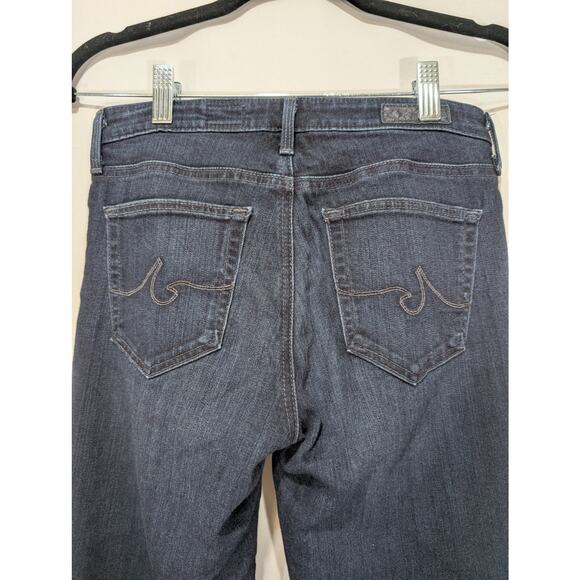 AG Adriano Goldschmied The Prima Mid Rise Cigarette Jeans Dark Wash Size 25R - Picture 4 of 8